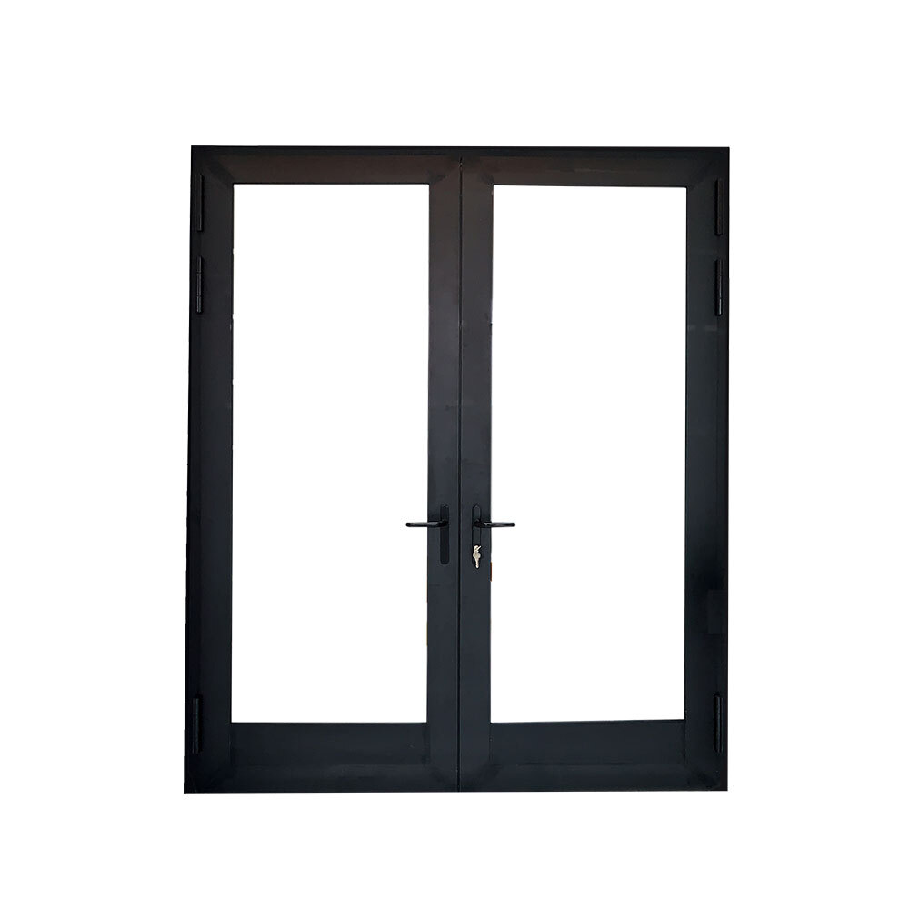 Hinged + French aluminum window or door configuration