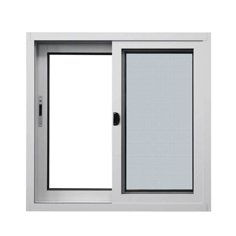 Sliding aluminum window or door configuration