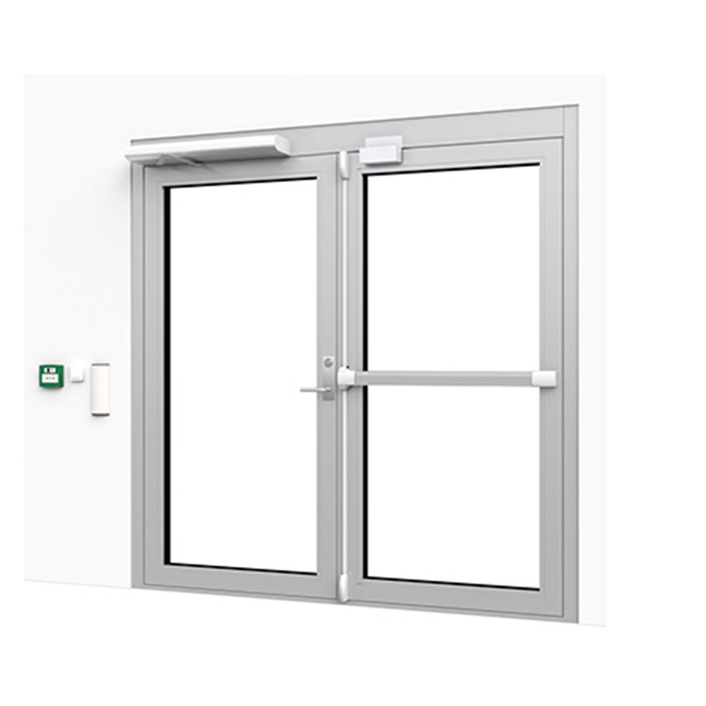 Aluminium-glass-escape-doors